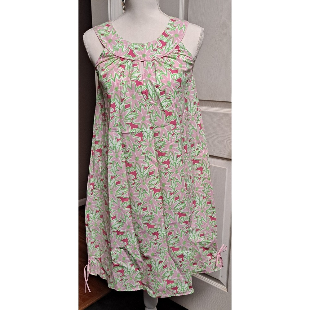 Vintage Lilly Pulitzer Dress XS Fluer De‎ Jour Pattern